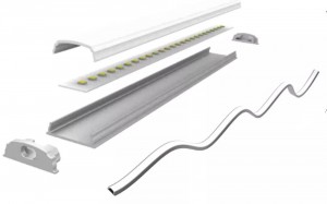 Hot Selling for Recessed Aluminum Led Profile Outdoor - Bendable LED Strip Chanel – Vision