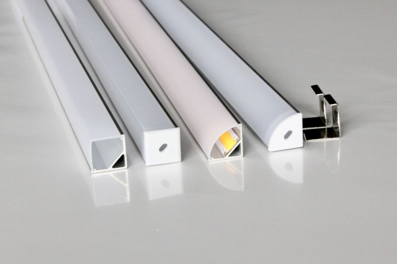 Alumīnija profila kanāls LED slokšņu gaismām (5)
